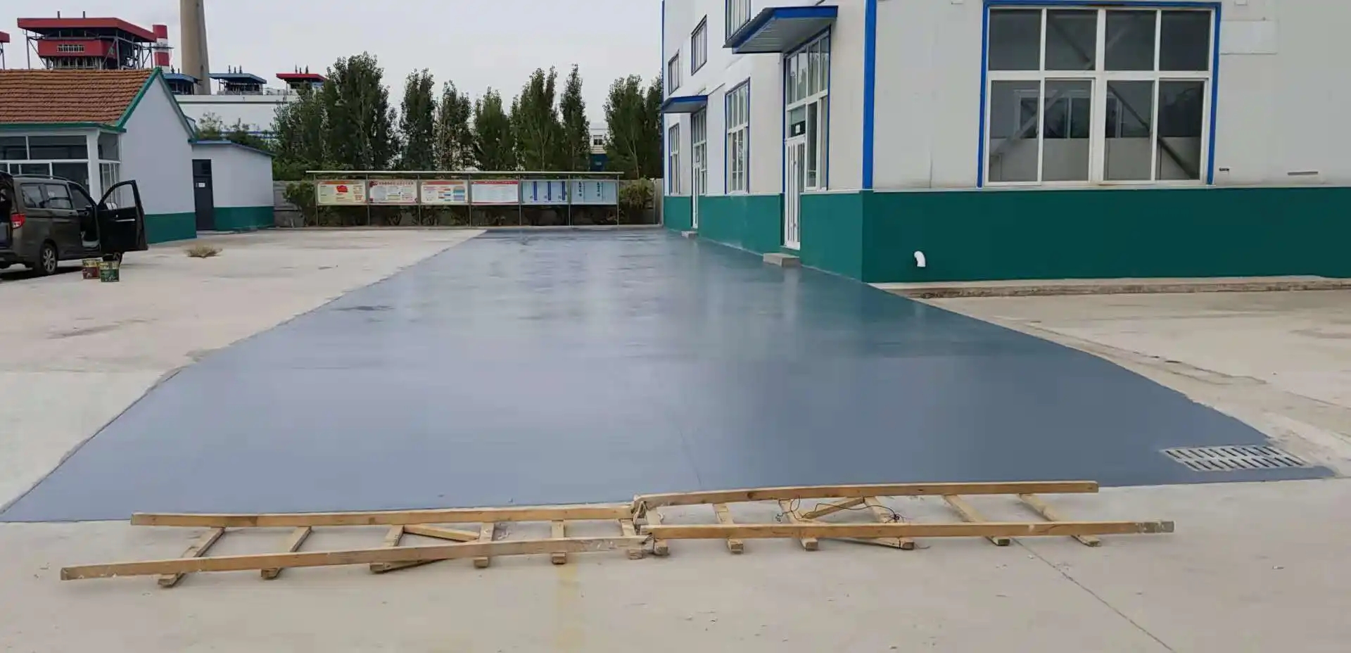 绍兴车间厂房地坪漆修补翻新